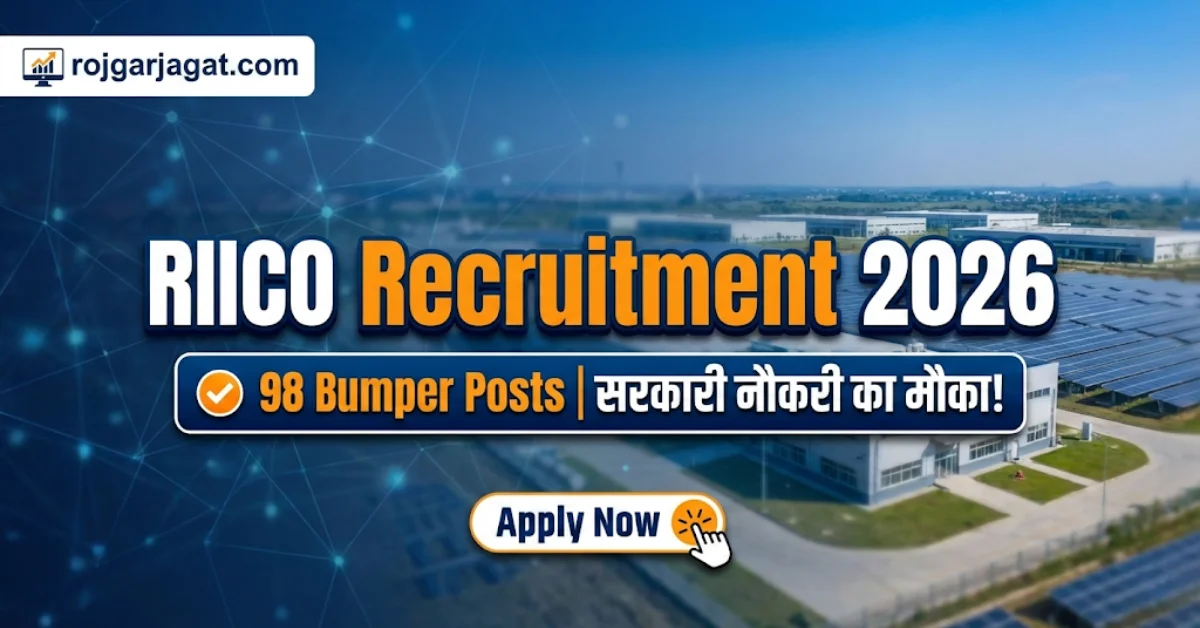 RIICO Recruitment 2026